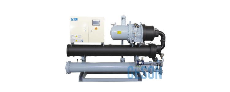 Water cooled system with only one compressor