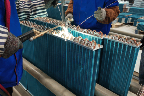 Finned Heat Exchanger Welding Finned Heat Exchanger Welding